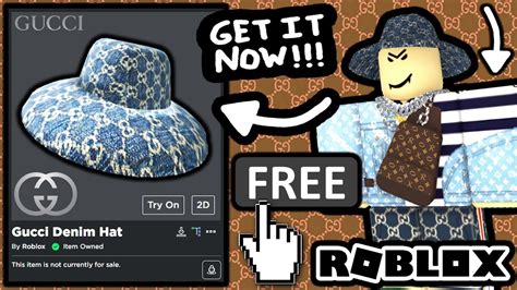 how to get the free gucci hat roblox|Gucci town Roblox.